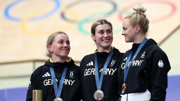 Sportschau Olympia 2024 - Teamsprint-trio Gewinnt Bronze - 'wir Haben Geliefert'