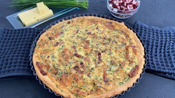 Ard-buffet - Rezept: Herzhafter Käse-rahm-speck-kuchen