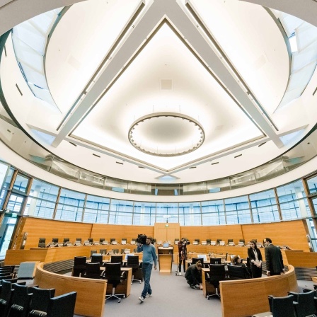 Blick in den Verhandlungssaal des Internationalen Seegerichtshofs