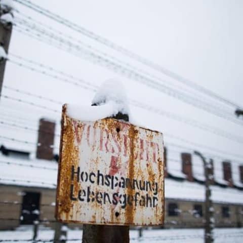 Auschwitz I in Oswiecim in Polen
