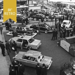 Ausstellungshalle bei der IAA  | Bild: BR Archiv