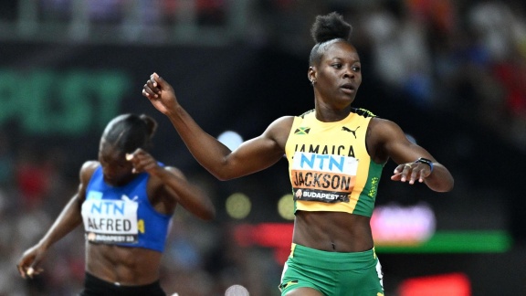 Sportschau - 200-m-sprint-finale Der Frauen - Jackson Unwiderstehlich Zum Wm-titel