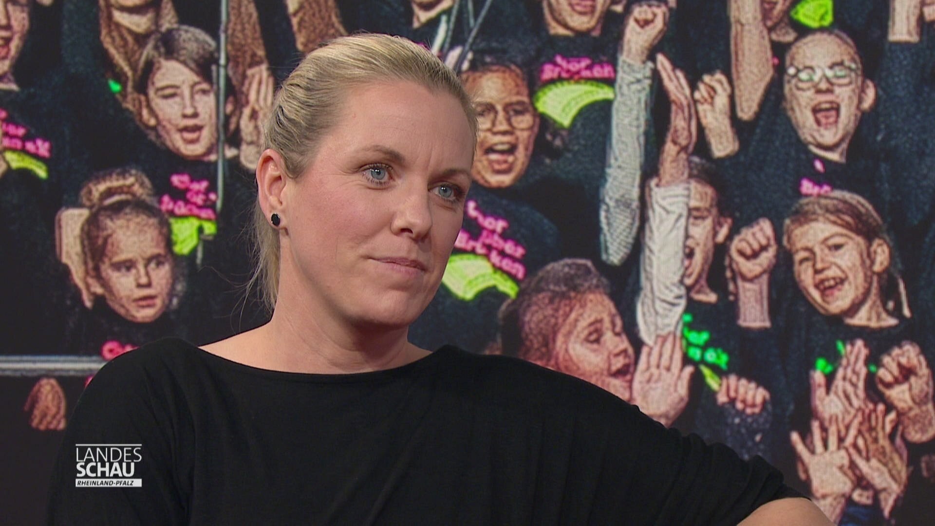 Landesschau RheinlandPfalz Julia Reidenbach lässt Kinder