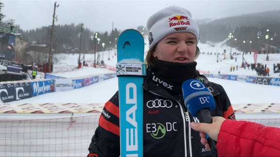 Sportschau Wintersport - Emma Aicher - ' Dummer Fehler, Soll Nicht Passieren'