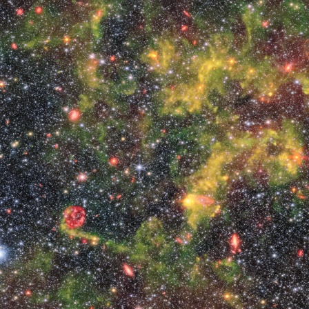 Die Gas- und Staubwolken im Universum