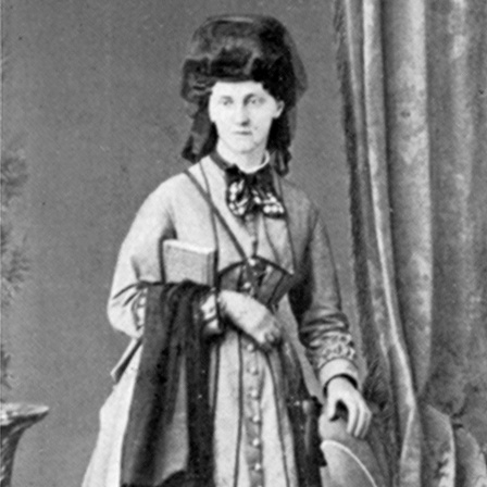 Emilie Fontane (1824-1902), die Frau des Schriftstellers Theodor Fontane