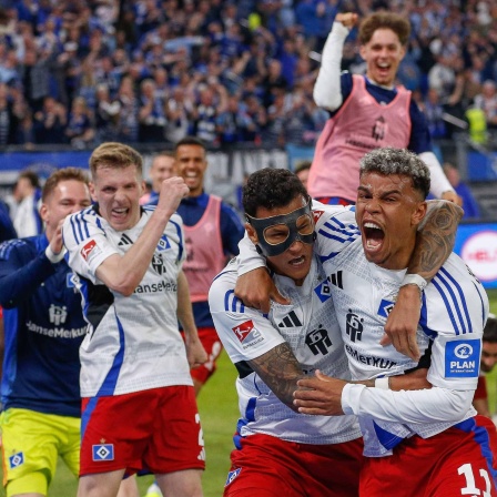 Der HSV jubelt