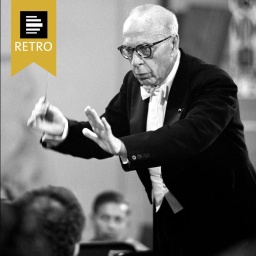 Der Dirigent Georg Szell beim Prager Frühling Festival ((Prague Spring International Music Festival) auf.