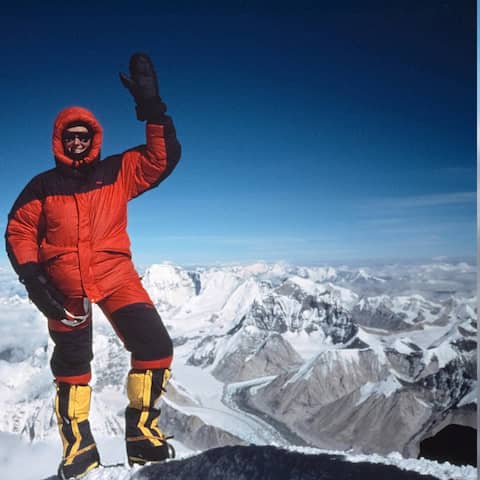 Bergsteigerin Helga Hengge ist zu Gast in SWR1 Leute. Die erste deutsche Frau auf dem Mount Everest.