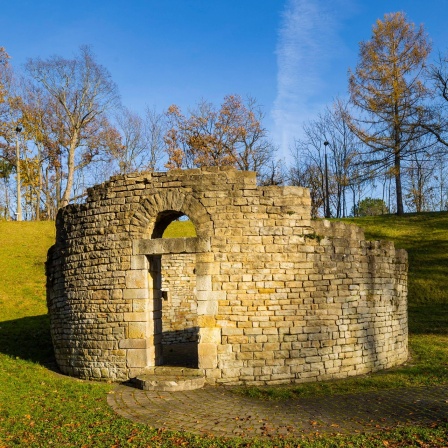 Burgruine die Wiprechtsburg Groitzsch