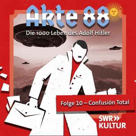 Illustration zur Serie &#034;Akte 88&#034; Staffel 2, Folge 10, Verschwörungstheorien über Hitler nach 1945
