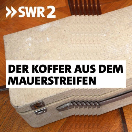 Ein alter Koffer, Motiv der SWR2 Doku-Serie &#034;Der Koffer aus dem Mauerstreifen&#034;