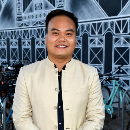 Duc Ngo Ngoc bei der Ankunft zur 21. Verleihung der First Steps Awards 2020 im Säälchen. Berlin, 14.09.2020