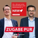 Satirische Fotomontage: Werbung der Singlebörse Parship, die hier NRWship heißt, mit Hendrik Wüst und Thomas Kutschaty