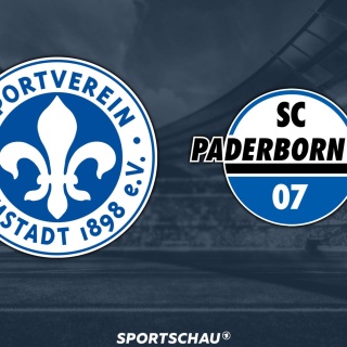 Logo SV Darmstadt 98 gegen SC Paderborn 07