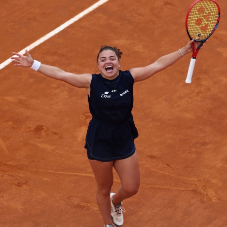 Jasmine Paolini bei den Tennis-Masters in Rom