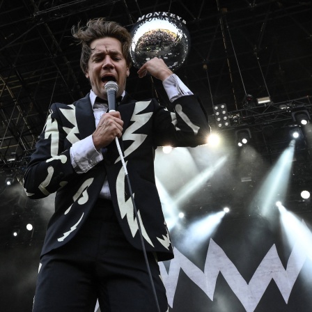 Sänger Pelle Almqvist von "The Hives"