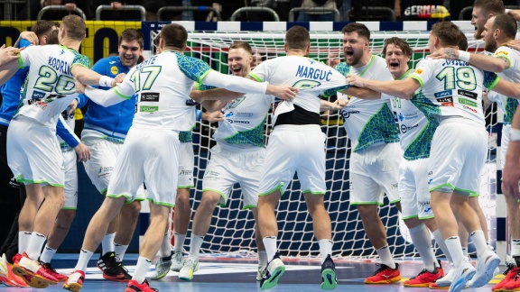 Sportschau Handball-em 2024 - Slowenien überrascht Norwegen - Die Schlussphase