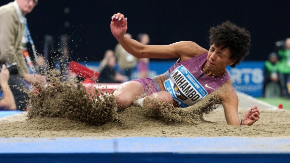 Sportschau - Mihambos Vierter Sprung Beim Istaf In Düsseldorf