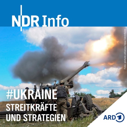 Ukrainische Soldaten feuern eine Haubitze in der Ostukraine ab.