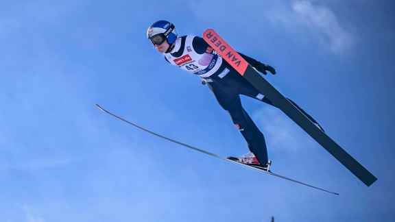 Sportschau Wintersport - Skispringen Der Männer In Lake Placid - Der 1. Durchgang Im Re-live