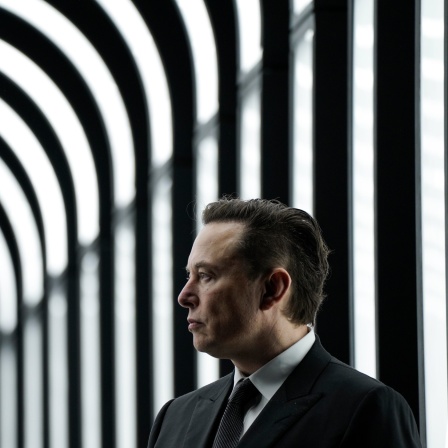 Elon Musk Tesla-Chef im Portrait 