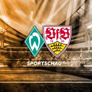 Logo Werder Bremen gegen VfB Stuttgart
