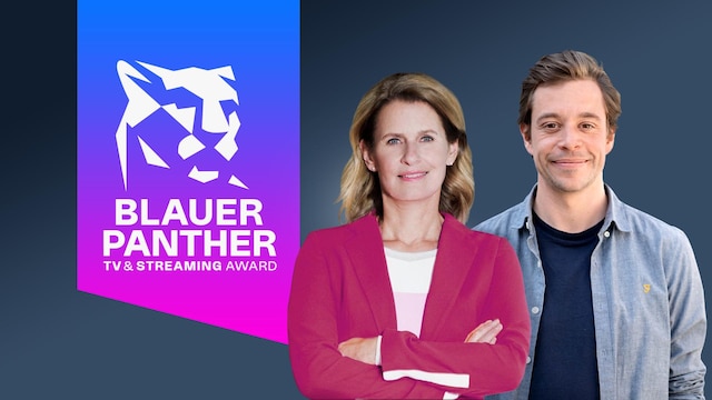 Sandra Rieß moderiert den Bayerischen Fernsehpreis 2020 | Bild: BR