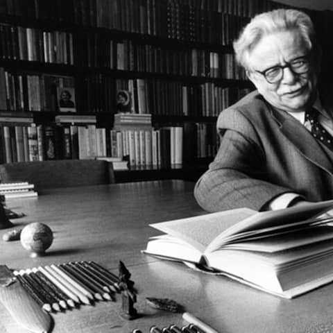 Der Schriftsteller und Literatur-Noblepreisträger Elias Canetti
