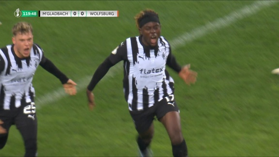 Sportschau - Gladbach Gegen Wolfsburg - Das Tor Von Manu Koné