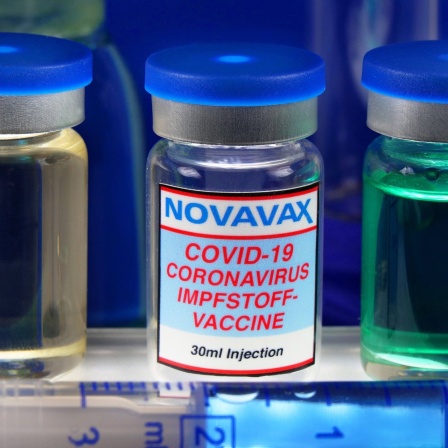Novavax-Coronaserum-Impfstoffdose 