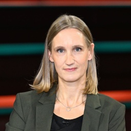 Kristin Helberg (Journalistin) am 18. Oktober 2023 bei Markus Lanz, ZDF