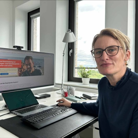 Ärztin Sandra Loder öffnet Organspende-Register