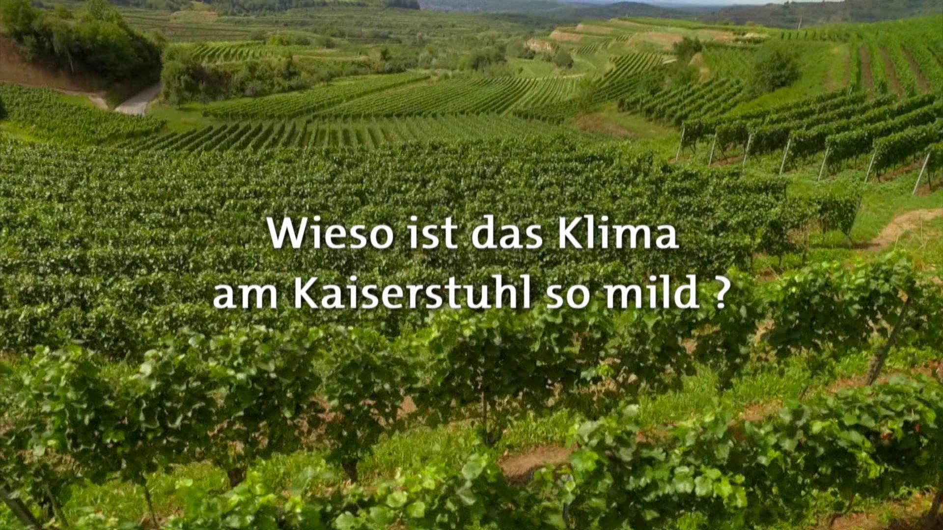 Planet Schule: Wieso Ist Das Klima Am Kaiserstuhl So Mild? · Frage ...