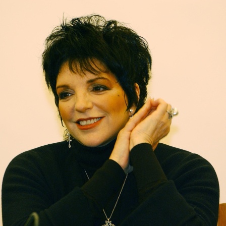 Liza Minelli bei einer Pressekonferenz im Jahre 2004 (Archivbild)