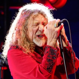 Der Musiker Robert Plant performt in Madrid