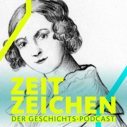 Adele Schopenhauer, Schriftstellerin und Scherenschneiderin (Zeichnung)