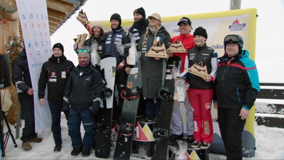 Sportschau Wintersport - Inklusiver Teamwettbewerb Feiert Premiere In Grasgehren