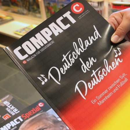 Faeser verbietet rechtsextremes "Compact"-Magazin.