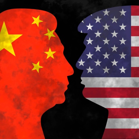 Symbolfoto China vs. USA: Die Beziehungen zwischen China und den USA sind so schlecht wie seit 40 Jahren nicht mehr