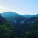 Blick ins Intag-Tal in Ecuador