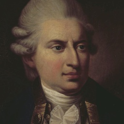 Porträt des Grafen Johann Friedrich Struensee (1737-1772) aus der "Kongernes Samling Rosenborg" Sammlung.
