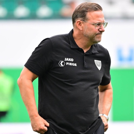Preußen Münster Trainer Sascha Hildmann