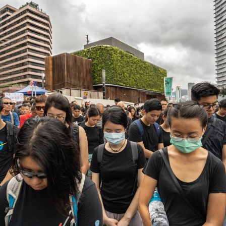 Großdemonstration in Hongkong am 7. Juli 2019