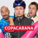 Copacabana-Schild mit Palme
