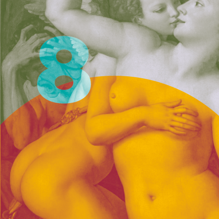 Bronzino: Eine Allegorie mit Venus und Amor, 1545, Öl auf Leinwand, National Gallery, London, England