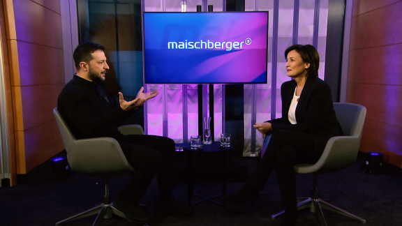 Maischberger - Wolodymyr Selenskyj Bei Maischberger – Das Ganze Interview