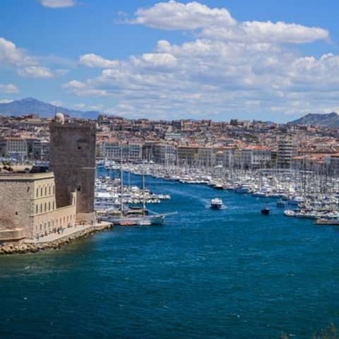Panoramablick über Marseille