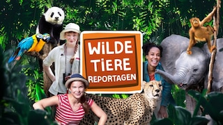 Sendungsbild mit Logo / Tierreporterinnen Anna, Paula und Pia | Bild: BR