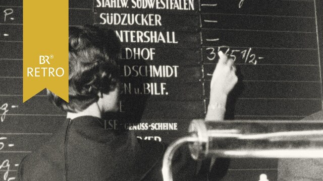 Börse in München 1961
| Bild: BR Archiv